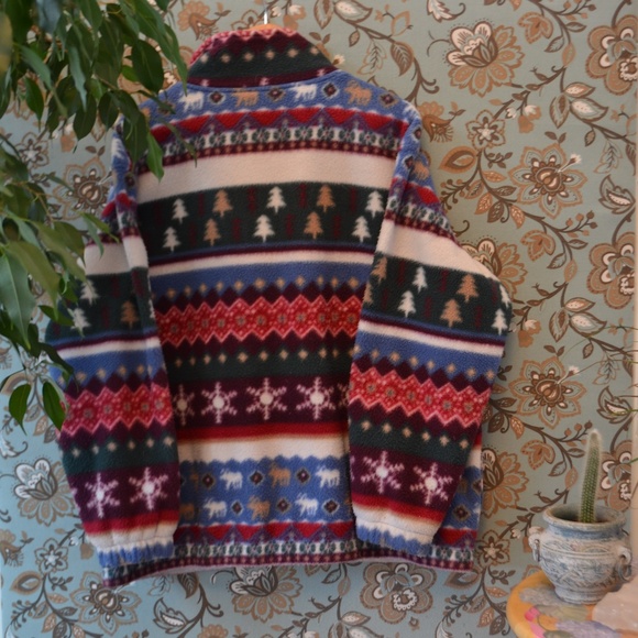 patterned fleece - Picture 3 of 4